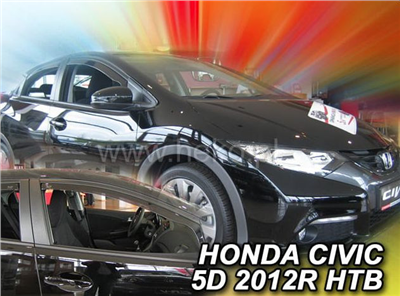 Ofuky oken Honda Civic 2012-2016 (přední, hatchback, combi)