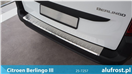 Alufrost 25-7257 Ochranná lišta hrany kufru Citroen Berlingo 2018-
