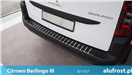 Alufrost 30-7257 Ochranná lišta hrany kufru Citroen Berlingo 2018- (carbon)