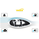 Hakr 345-HV0013-HV0003 Střešní nosiče Nissan Qashqai 2007-2014 (s podélníky)