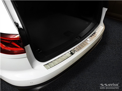 Ochranná lišta hrany kufru VW Touareg 2018- (matná)