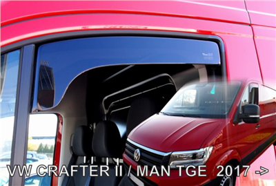 Ofuky oken VW Crafter 2017- (krátké)