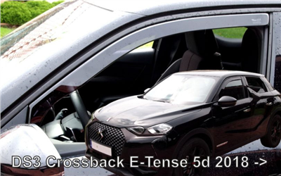 Ofuky oken Citroen DS3 E-tense 2018- (přední)