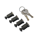 Hakr smost00100601 Sada zámků Hakr (4 zámky + 2 klíče)