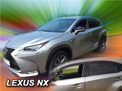 Ofuky oken Lexus NX 2014-2021(4 díly)