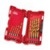 Vrták do kovu RED HEX HSS-G TiN O 10ks set