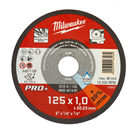 Milwaukee 4932451487 CutWSCS 41/125X1 PRO+ řezný kotouč - 1ks
