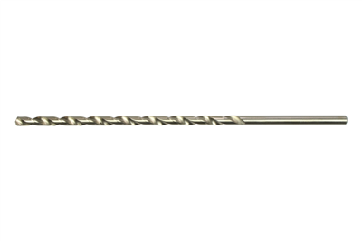 vrták spirálový broušený HSS, průměr 5,0 mm, délka 245 mm, extra dlouhý