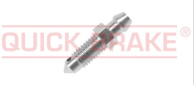 Odvzdušňovací šroub M8x1.25, na brzdové vedení