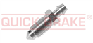 QUICK BRAKE 0017 Odvzdušňovací šroub M10x1, na brzdové vedení