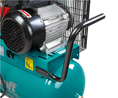 Pístový kompresor Airstar 401/50 E, 230 V, dvouválcový, nádrž 50 l, pojízdný