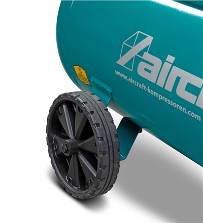 Pístový kompresor Airstar 401/50 E, 230 V, dvouválcový, nádrž 50 l, pojízdný