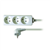 Prodlužovací kabel 1,5 m, 3 x 1,0 mm2, 3 zásuvky, bílý