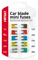 Amio 01139 Autopojistky 10ks blistr Mini