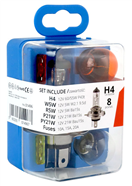 Amio 01496 Sada žárovek a autopoistiek 8 ks H4