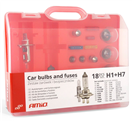 Amio 01498 Sada žárovek 18ks (H1 + H7)