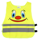 Amio 01737 Reflexní vesta dětská žlutá AMiO-01737
