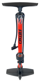 Amio 02146 Ruční kovová hustilka s manometrem PU02