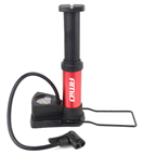 Amio 02147 Kovová nožní pumpa s manometrem MINI PU03
