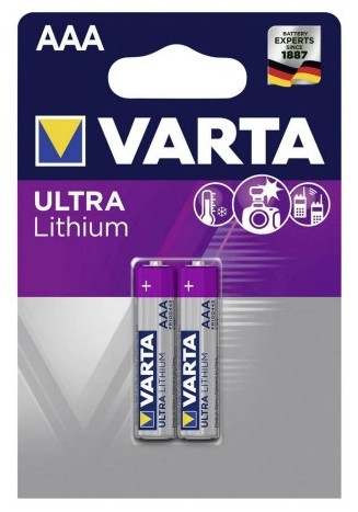 ULTRA LITHIUM AAA FR03 1,5 V (2 ks)
