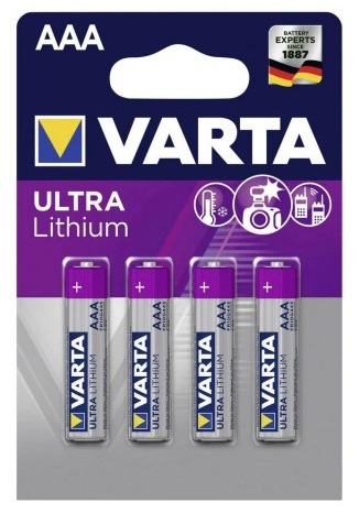 ULTRA LITHIUM AAA FR03 1,5 V (4 ks)