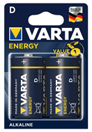 Varta 3722 ENERGY D LR20 1,5 V (2 ks)