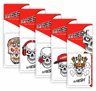 SKULL BLACK MAN 5 ks