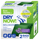 83389 ECO VENTIS NÁHRADNÍ NÁPLŇ PRO ODVLHČOVAČ DO DOMÁCNOSTI S VŮNÍ LEVANDULE 2 x 250 g