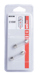 Unitec 91318 ŽÁROVKA 12 V, C10W, 10 W (2 ks)