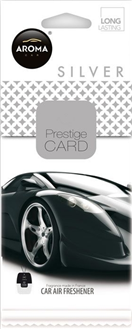 Aroma Car 92665 Osvěžovače vzduchu AROMA PRESTIGE CARD SILVER