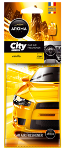 Aroma Car 92669 Osvěžovače vzduchu AROMA CAR CITY CARD VANILIA