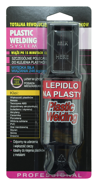PLASTIC WELDER 25 ml - profesionální dvousložkové lepidlo na plasty