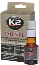 K2 ET3121 DIESEL 50 ml - aditivum do paliva (obnovuje výkon motoru, snižuje emisní hodnoty)