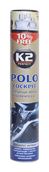 POLO COCKPIT 750 ml BLACK - ochrana vnitřních plastů