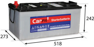 TRUCK POWER Baterie - 12V 225Ah