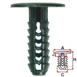 Příchytka čalounění