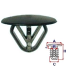 ROMIX 10136 Příchytka čalounění