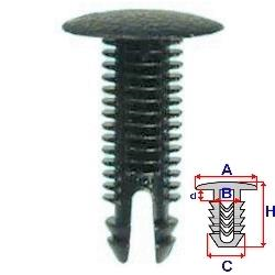 Příchytka čalounění