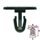 ROMIX 10551 Příchytka izolace motor. prostoru