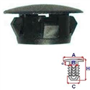 ROMIX 10907 Záslepka mechanismu zamykání dveří