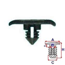 ROMIX 10909 Příchytka těsnění dveří