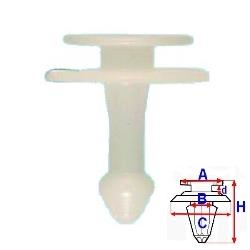 Příchytka čalounění