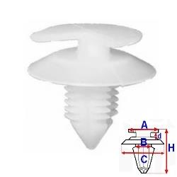 Příchytka čalounění