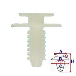 Příchytka čalounění