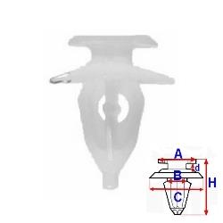 Příchytka čalounění