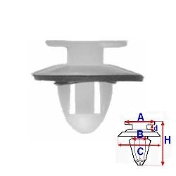 Příchytka čalounění