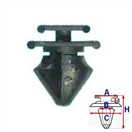 ROMIX 12407 Příchytka pro boční lišty