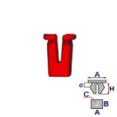 ROMIX 15257 Rozpínací matice univerzální