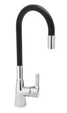 Fala TO-75705 Baterie dřezová flexibilní - černá