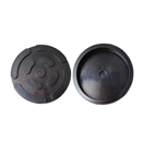 Ferdus 10.315 Gumová podložka zvedáku 123x28 mm, kulatá s límcem